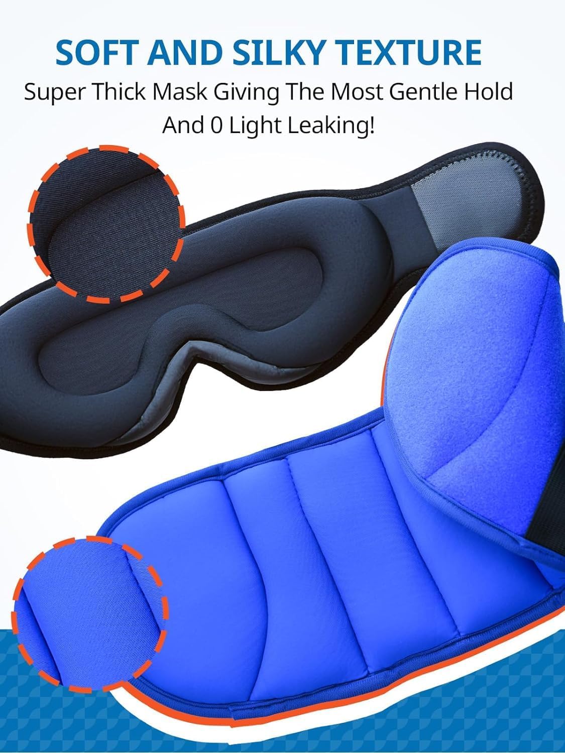 SARISUN Travel Pillows for Airplanes, Stable Head Support, Travel Essential | Airplane Pillow with 3D Eye Mask, Seat Strap Secures to Headrest, Stop Bobblehead, for Long Flight Road Trip Sleeping, Black - Image 6